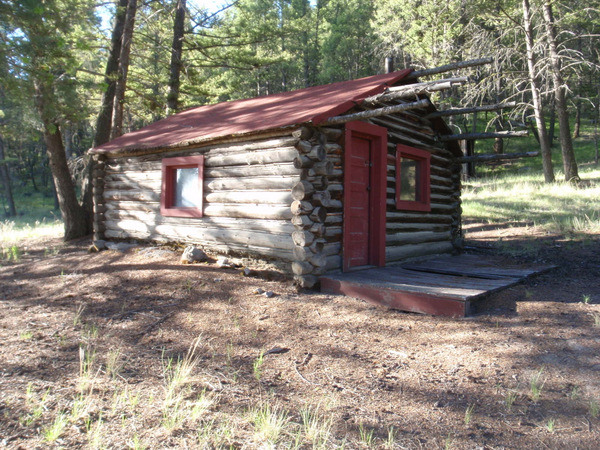 old cabin.